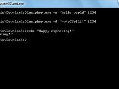 CLMcipher-0.1-alpha-Win in action
