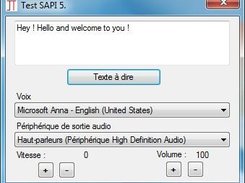 Aspect of AppSpeechSynthesis Form