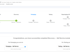 Workflow.  Operate your tasks parallelly and change the order of steps that should be passed by your applications. Import (source) - Discovery - Packaging - Testing - Download).