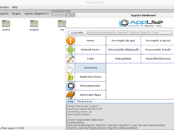 Easy disassembling via AppUse Dashboard