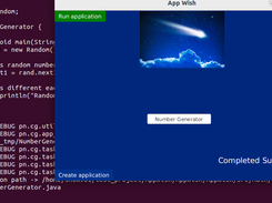 Executing an compiled application