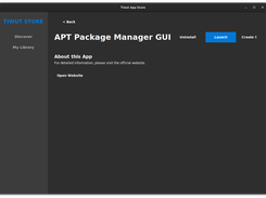 APT Package Manager GUI Screenshot 3
