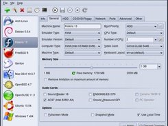 AQEMU General Tab