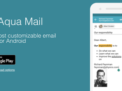 Aqua Mail Screenshot 1