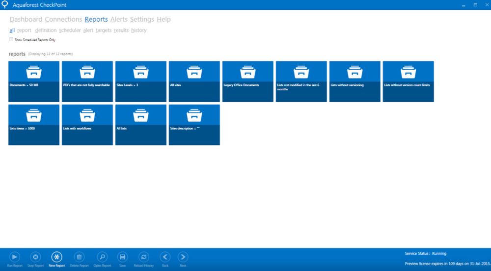 Aquaforest CheckPoint Screenshot 1