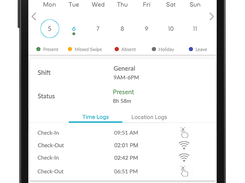 AQUA HRMS Screenshot 3