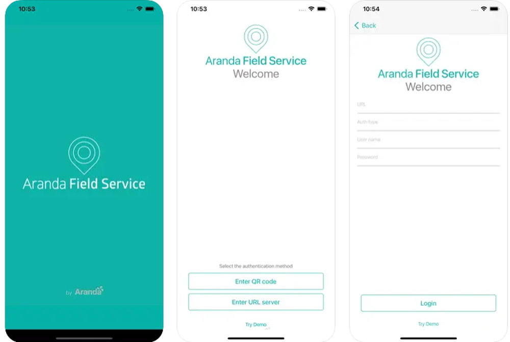 Aranda Field Service Screenshot 1
