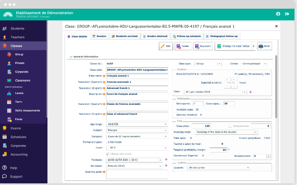 AEC Academia Screenshot 1