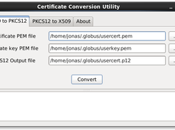 Certificate conversion tool (arccert-ui)