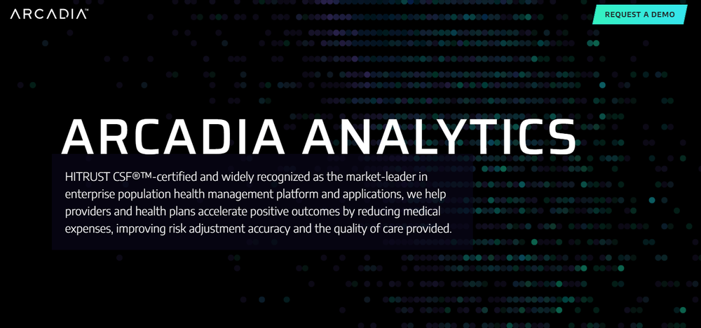 Arcadia Analytics Screenshot 1