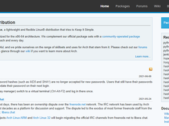 Arch Linux Screenshot 1