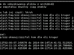 restore directory...