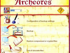 0 - Archeotes startup screen