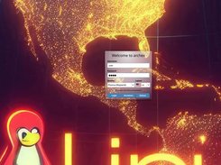 ArchEX SDDM login 241124
