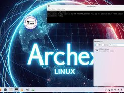 ArchEX KDE user Desktop 241124