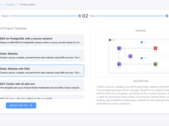 Jumpstart your projects with pre-configured templates for common use cases.