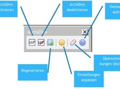 ArchiDim Toolbar