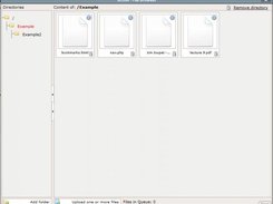 A overvieuw of the files that are uploaded