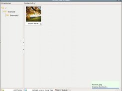 Uploading a file