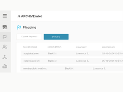 Archive Intel Screenshot 1