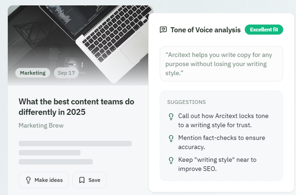 Arcitext Screenshot 1