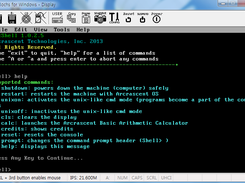 ArcShell TUI Interface