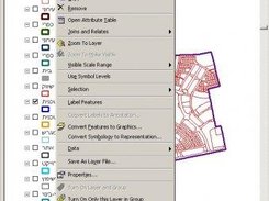 ArcXtra Toc layer's context menu commands