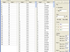 Grid view of the loaded datasets.