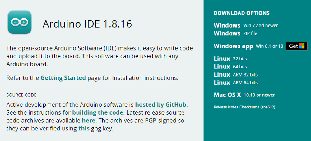 Arduino IDE Screenshot 1
