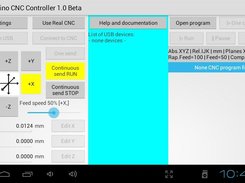 Arduino CNC Controller Screenshot 1