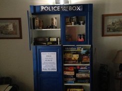 TARDIS cabinet with games