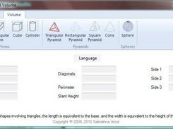 Volume portion of program shown