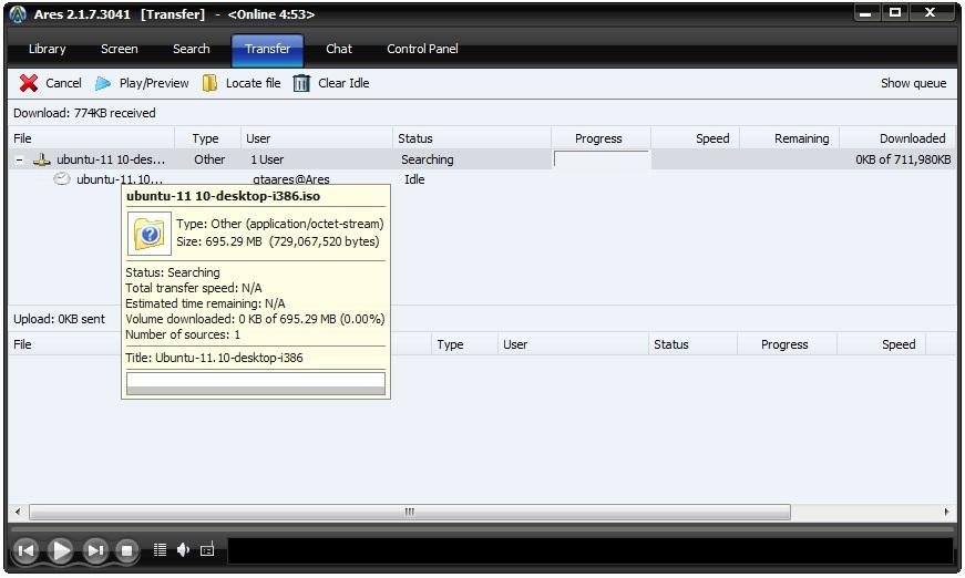 ares 2p2 software