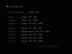 Weather information