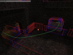 The pathfinding in Irrlicht engine collision demo