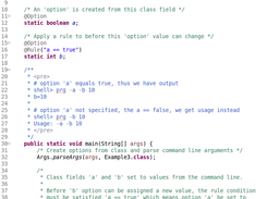 Example 3 - applying a rule