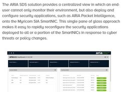 ARIA SDS Packet Intelligence Screenshot 1