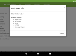 aria2 (Android port) Screenshot 2