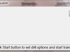 Main screen after program starts