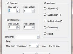 Before start shoose desired drill settings
