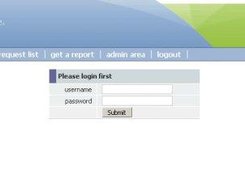 Login Screen