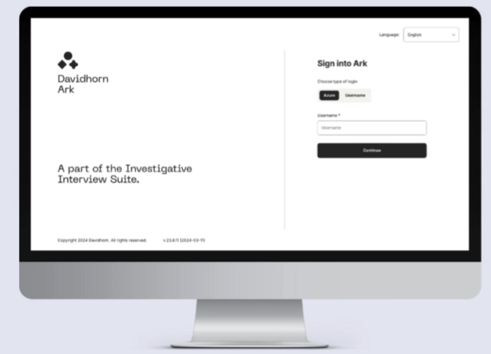 Ark Interview Management Screenshot 1