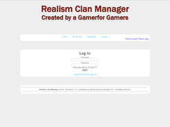 This is the temporary login page