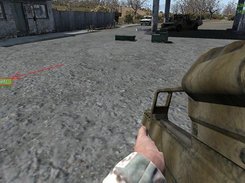 Loadout selection menu on player