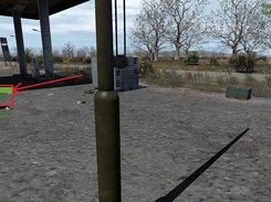 Loadout selection menu on object