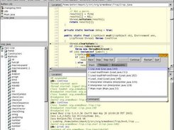 J 0.19.0 in the Java debugger