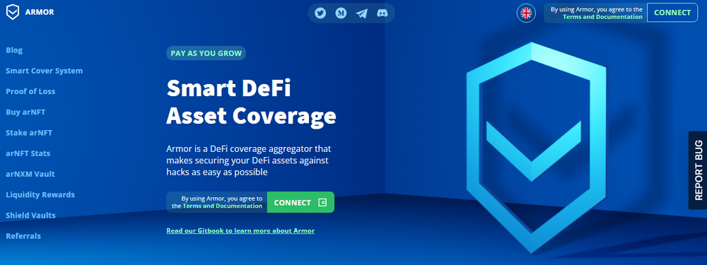 Armor.Fi Screenshot 1