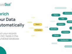 Enrich your records with 50+ firmographic fields in the AroundDeal database, including business email, phone, title, company name, and more.