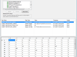 ARRAY OPC Client Screenshot 1
