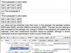 Package rendering
